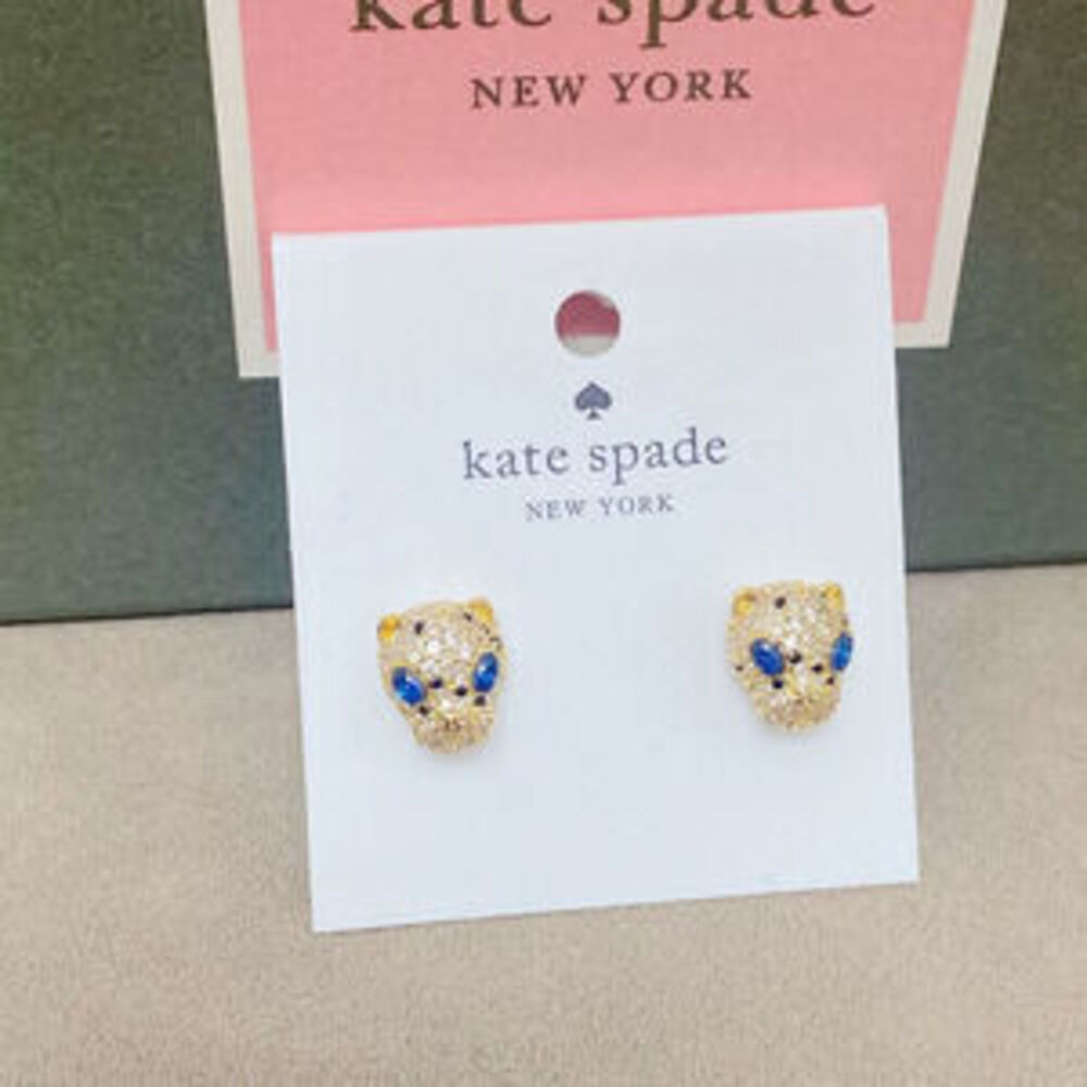 kate spade Trendy Rhinestone Animal Earrings